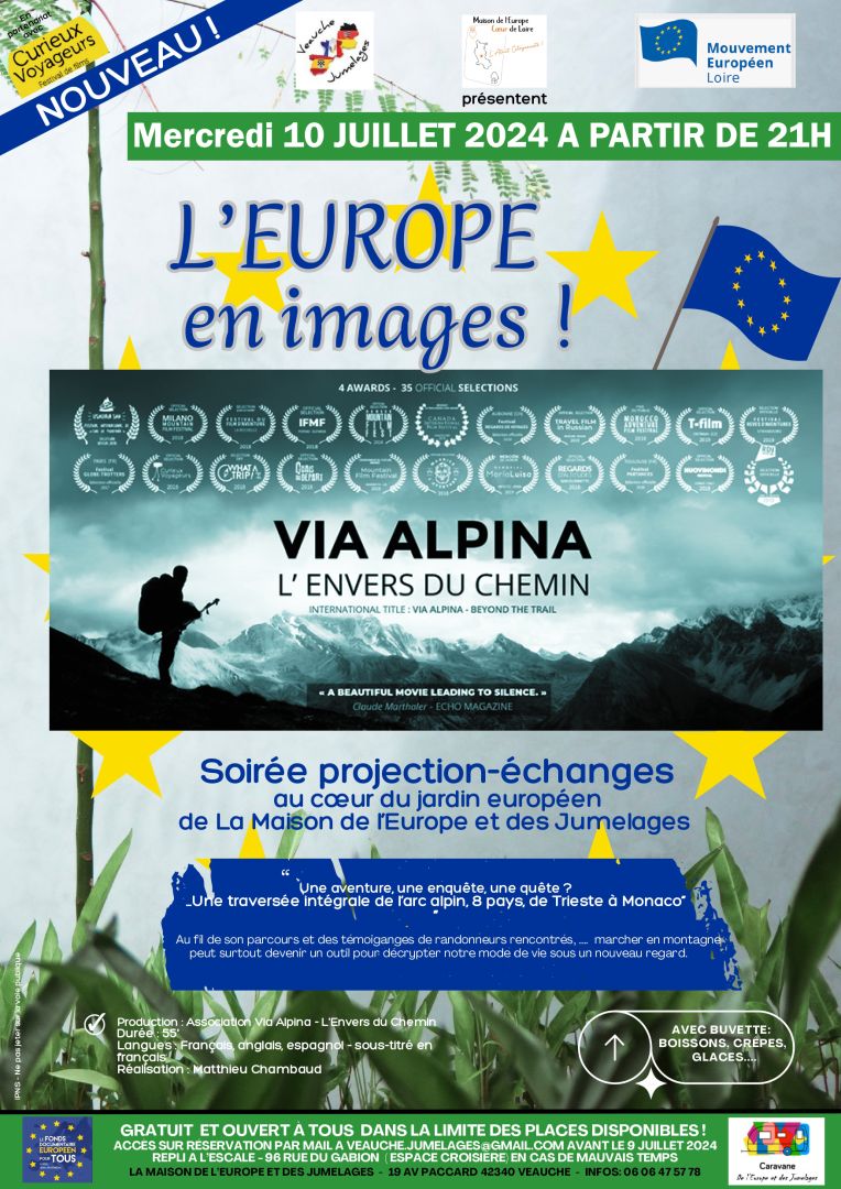 Soirée projection et discussion l'Europe en images