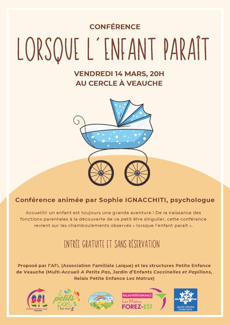 Conférence lorsque l'enfant paraît 